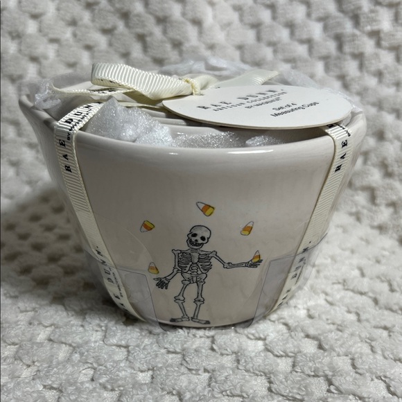 Rae Dunn Halloween Skeleton Candy Corn Measuring Cups
